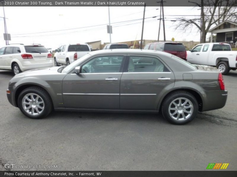 Dark Titanium Metallic / Dark Khaki/Light Graystone 2010 Chrysler 300 Touring