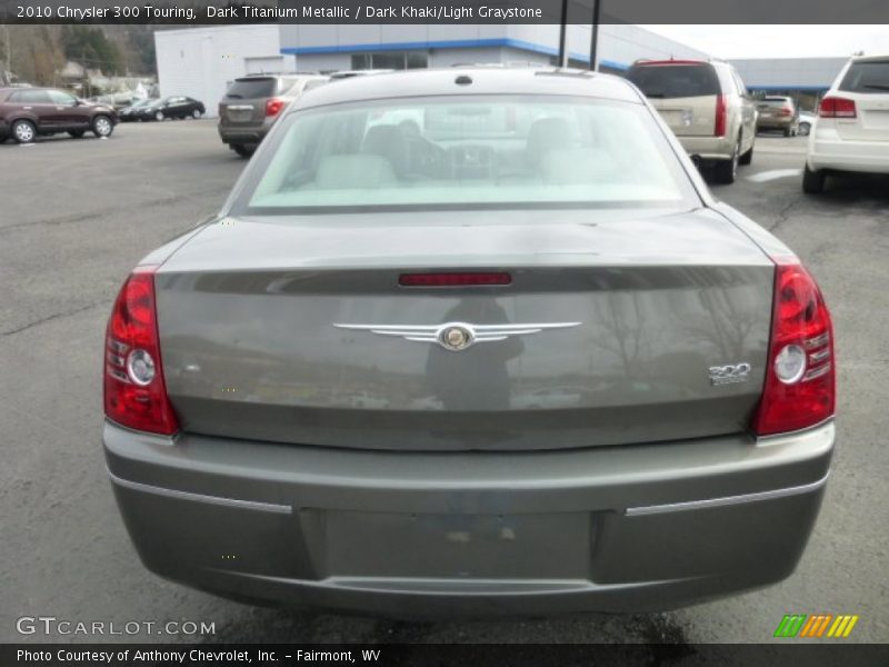 Dark Titanium Metallic / Dark Khaki/Light Graystone 2010 Chrysler 300 Touring