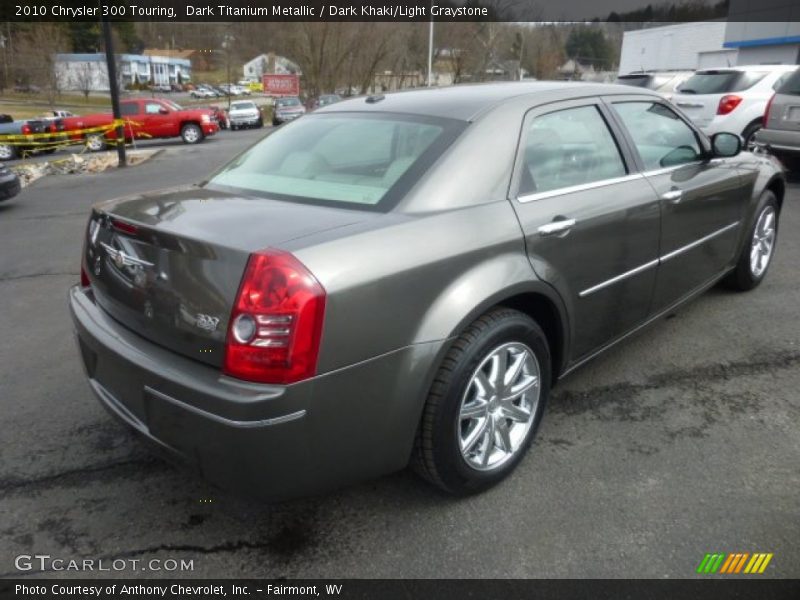 Dark Titanium Metallic / Dark Khaki/Light Graystone 2010 Chrysler 300 Touring