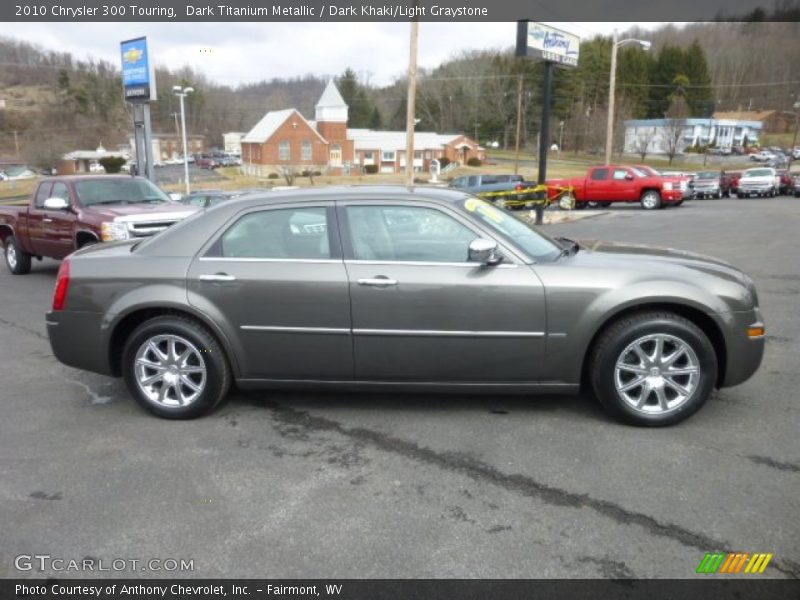 Dark Titanium Metallic / Dark Khaki/Light Graystone 2010 Chrysler 300 Touring