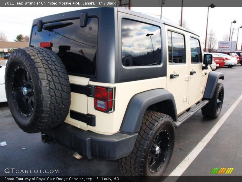 Sahara Tan / Black 2011 Jeep Wrangler Unlimited Mojave 4x4