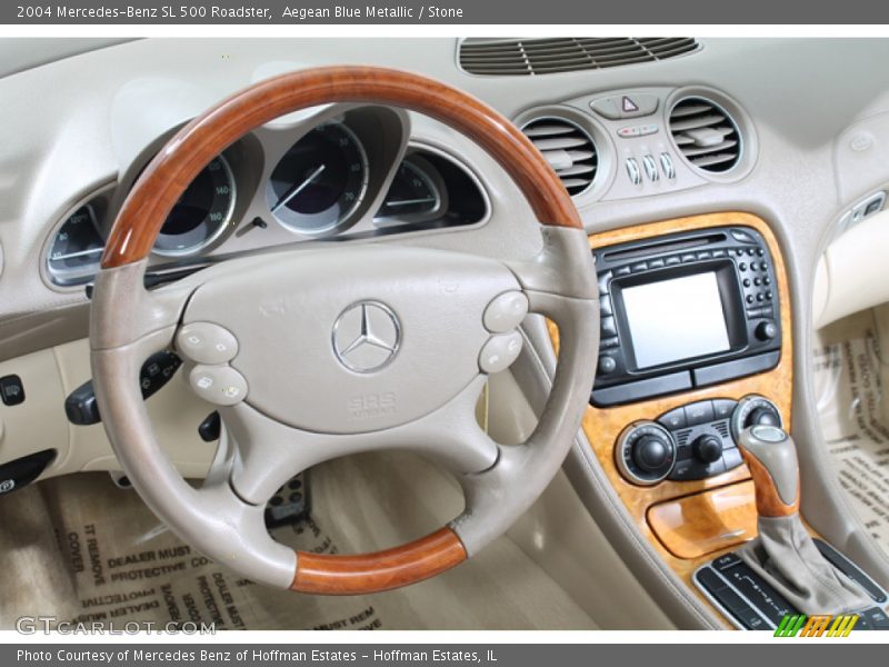 Dashboard of 2004 SL 500 Roadster