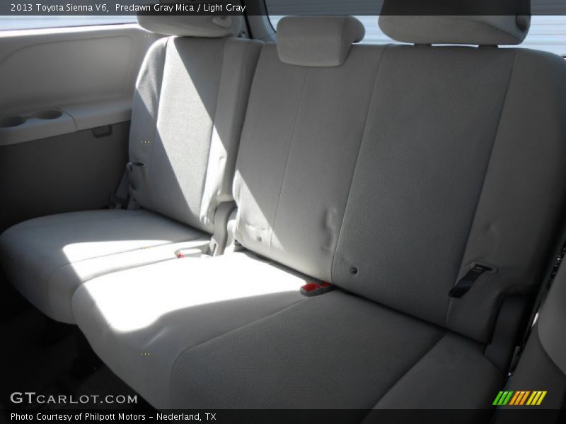 Predawn Gray Mica / Light Gray 2013 Toyota Sienna V6