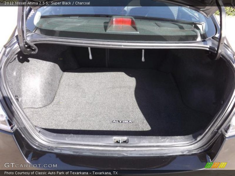 Super Black / Charcoal 2012 Nissan Altima 2.5 S