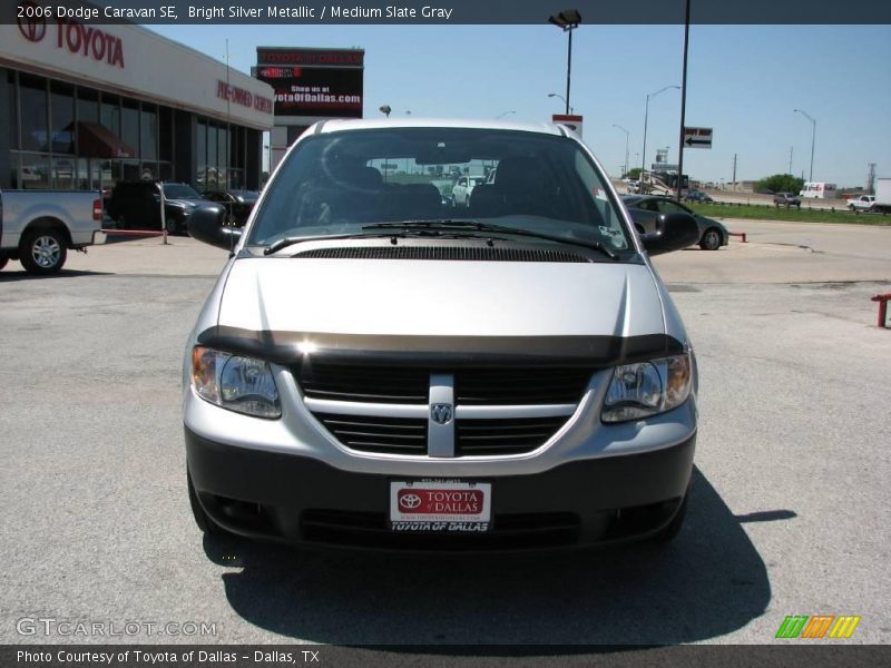 Bright Silver Metallic / Medium Slate Gray 2006 Dodge Caravan SE
