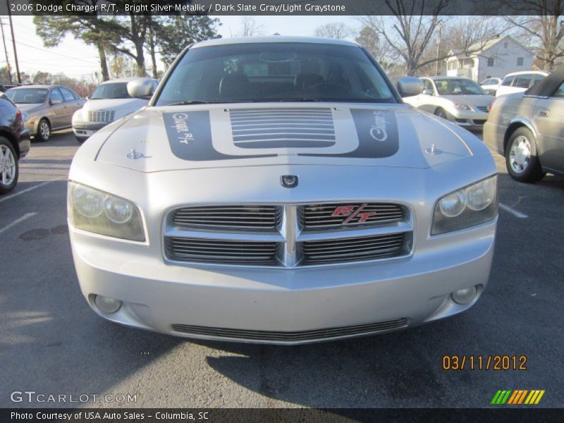 Bright Silver Metallic / Dark Slate Gray/Light Graystone 2006 Dodge Charger R/T