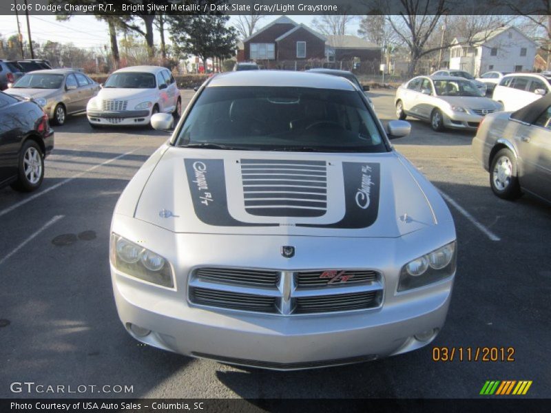 Bright Silver Metallic / Dark Slate Gray/Light Graystone 2006 Dodge Charger R/T