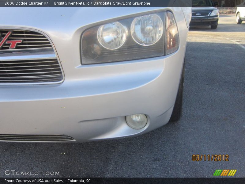 Bright Silver Metallic / Dark Slate Gray/Light Graystone 2006 Dodge Charger R/T