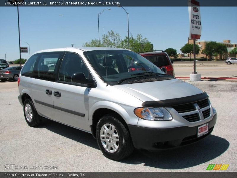Bright Silver Metallic / Medium Slate Gray 2006 Dodge Caravan SE