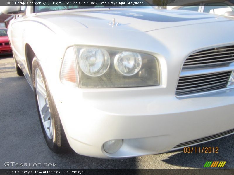 Bright Silver Metallic / Dark Slate Gray/Light Graystone 2006 Dodge Charger R/T