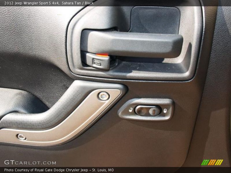 Sahara Tan / Black 2012 Jeep Wrangler Sport S 4x4