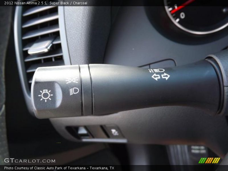 Super Black / Charcoal 2012 Nissan Altima 2.5 S
