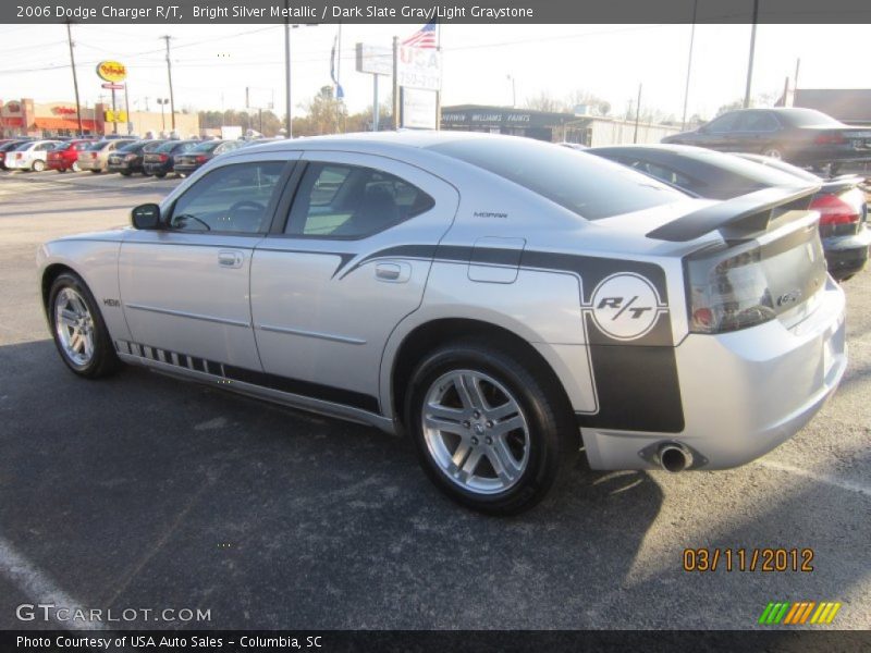 Bright Silver Metallic / Dark Slate Gray/Light Graystone 2006 Dodge Charger R/T