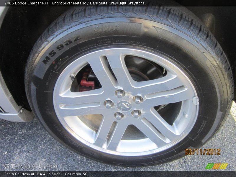 Bright Silver Metallic / Dark Slate Gray/Light Graystone 2006 Dodge Charger R/T