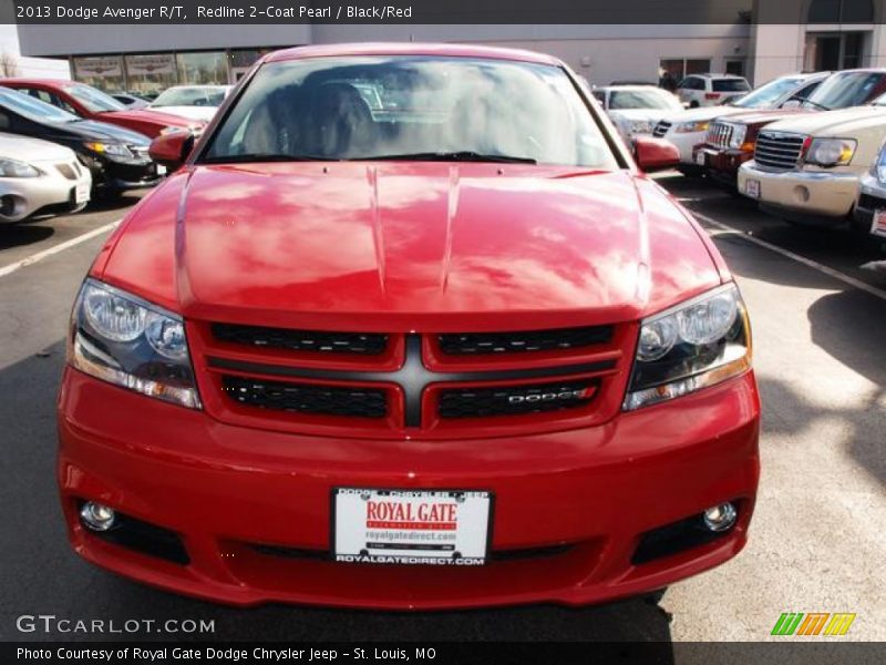 Redline 2-Coat Pearl / Black/Red 2013 Dodge Avenger R/T