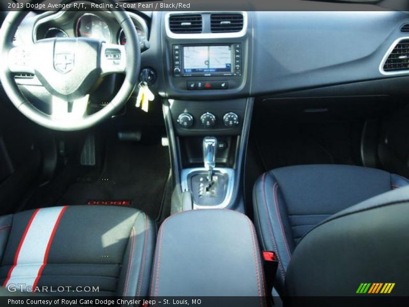 Redline 2-Coat Pearl / Black/Red 2013 Dodge Avenger R/T
