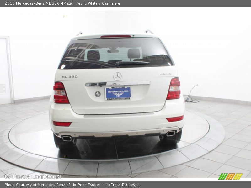 Arctic White / Cashmere 2010 Mercedes-Benz ML 350 4Matic