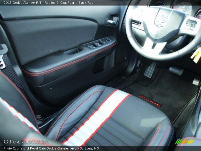 Redline 2-Coat Pearl / Black/Red 2013 Dodge Avenger R/T