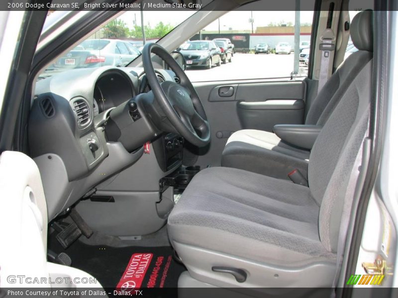 Bright Silver Metallic / Medium Slate Gray 2006 Dodge Caravan SE