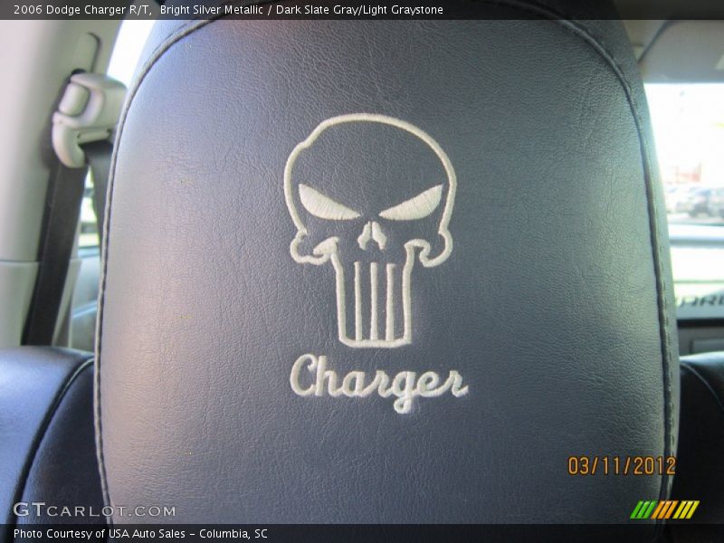 Bright Silver Metallic / Dark Slate Gray/Light Graystone 2006 Dodge Charger R/T