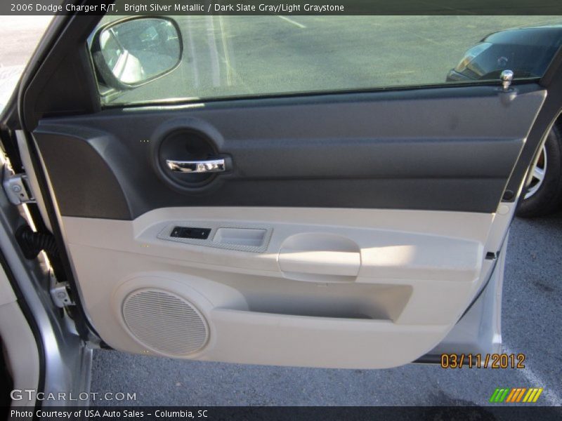 Bright Silver Metallic / Dark Slate Gray/Light Graystone 2006 Dodge Charger R/T