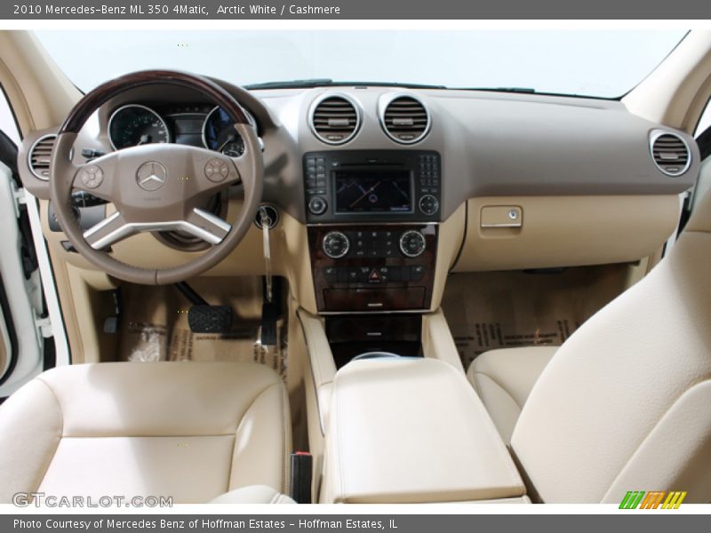 Dashboard of 2010 ML 350 4Matic