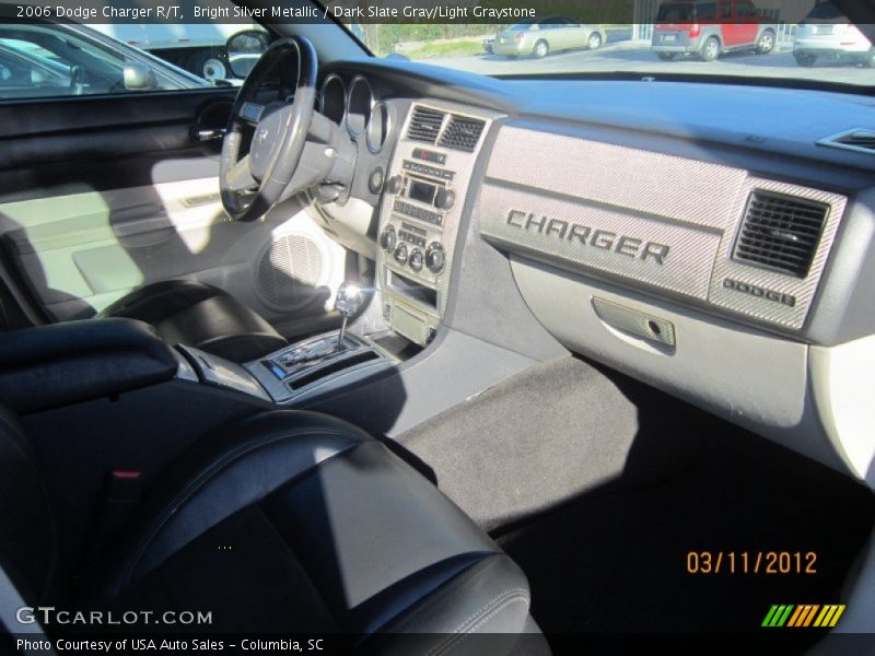 Bright Silver Metallic / Dark Slate Gray/Light Graystone 2006 Dodge Charger R/T