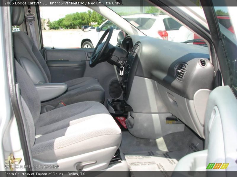 Bright Silver Metallic / Medium Slate Gray 2006 Dodge Caravan SE