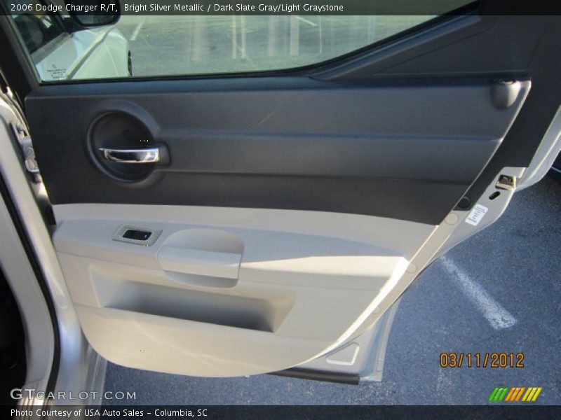 Bright Silver Metallic / Dark Slate Gray/Light Graystone 2006 Dodge Charger R/T