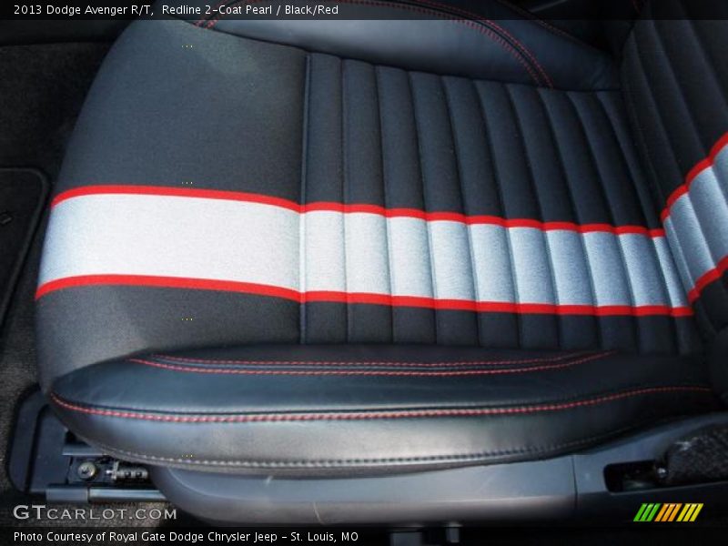 Redline 2-Coat Pearl / Black/Red 2013 Dodge Avenger R/T