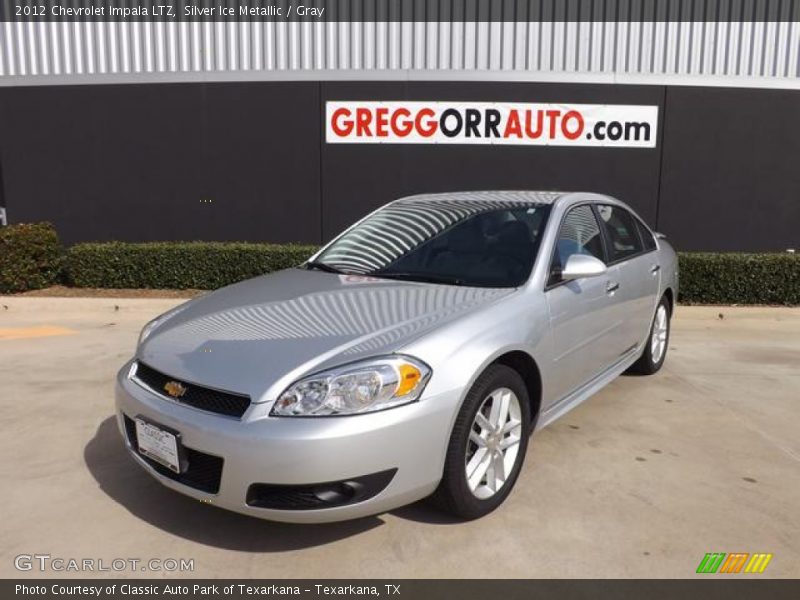 Silver Ice Metallic / Gray 2012 Chevrolet Impala LTZ