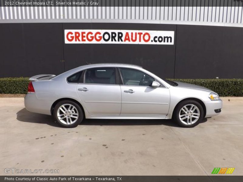 Silver Ice Metallic / Gray 2012 Chevrolet Impala LTZ
