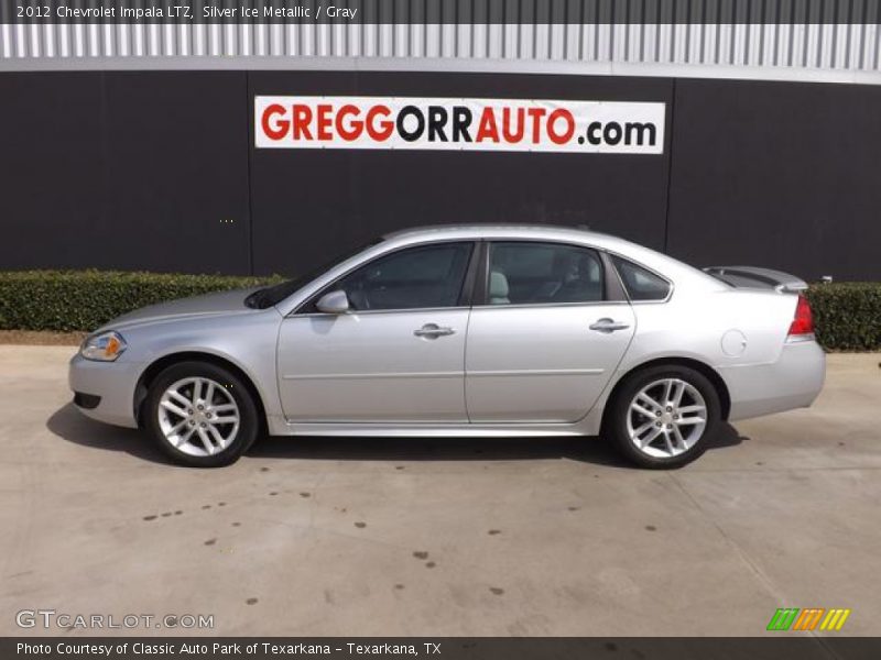 Silver Ice Metallic / Gray 2012 Chevrolet Impala LTZ