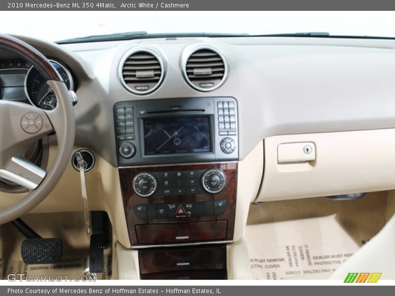 Arctic White / Cashmere 2010 Mercedes-Benz ML 350 4Matic