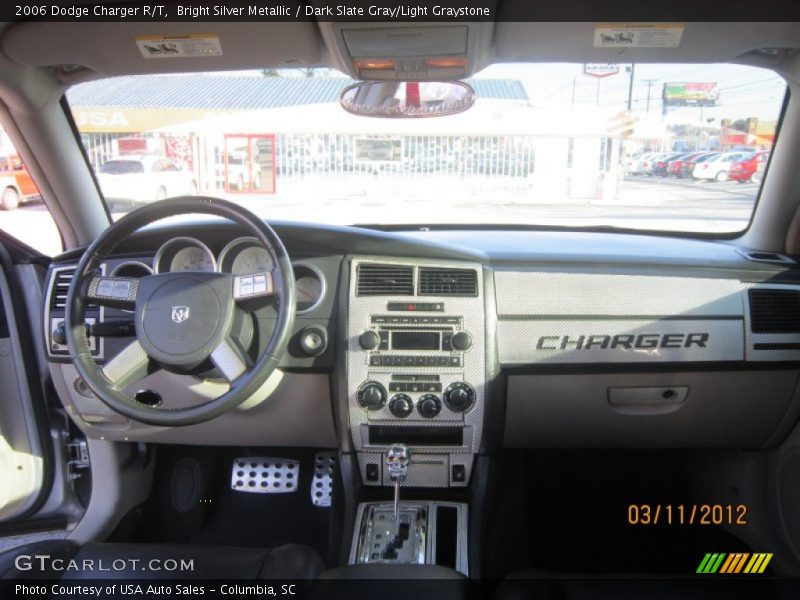 Bright Silver Metallic / Dark Slate Gray/Light Graystone 2006 Dodge Charger R/T