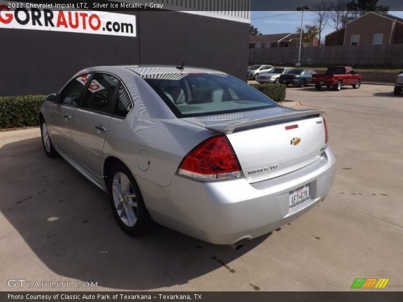 Silver Ice Metallic / Gray 2012 Chevrolet Impala LTZ