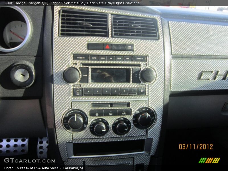 Bright Silver Metallic / Dark Slate Gray/Light Graystone 2006 Dodge Charger R/T