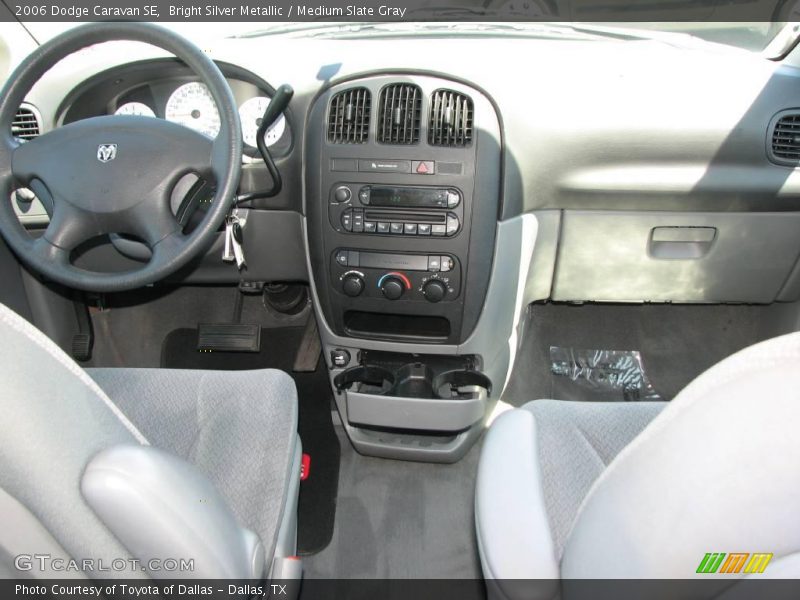 Bright Silver Metallic / Medium Slate Gray 2006 Dodge Caravan SE