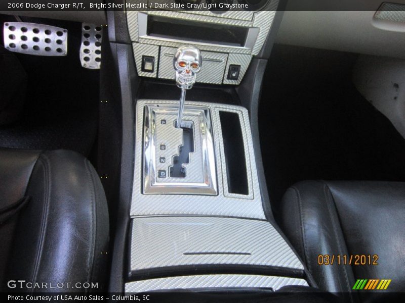 Bright Silver Metallic / Dark Slate Gray/Light Graystone 2006 Dodge Charger R/T
