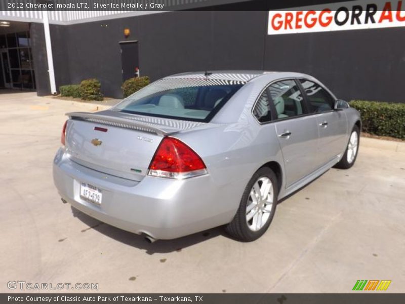 Silver Ice Metallic / Gray 2012 Chevrolet Impala LTZ