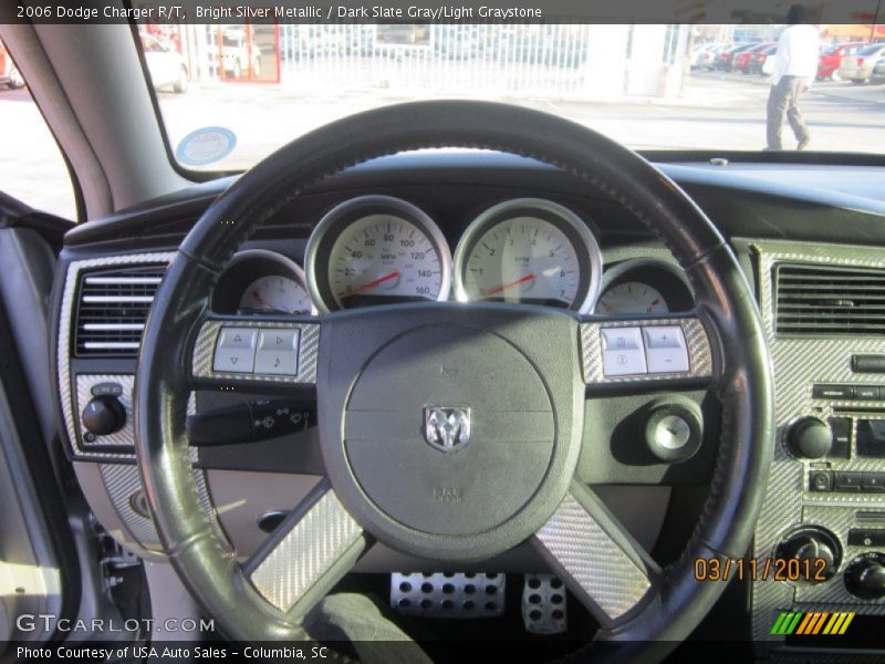 Bright Silver Metallic / Dark Slate Gray/Light Graystone 2006 Dodge Charger R/T