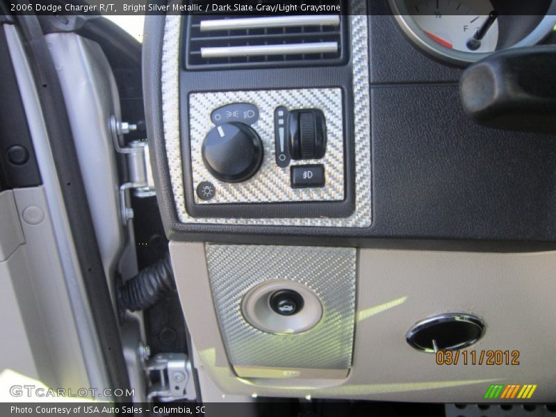 Bright Silver Metallic / Dark Slate Gray/Light Graystone 2006 Dodge Charger R/T