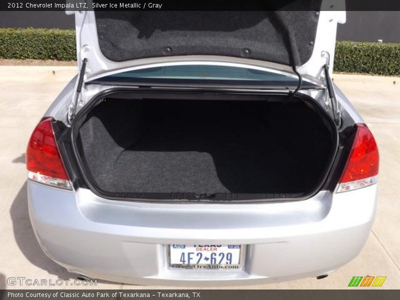 Silver Ice Metallic / Gray 2012 Chevrolet Impala LTZ