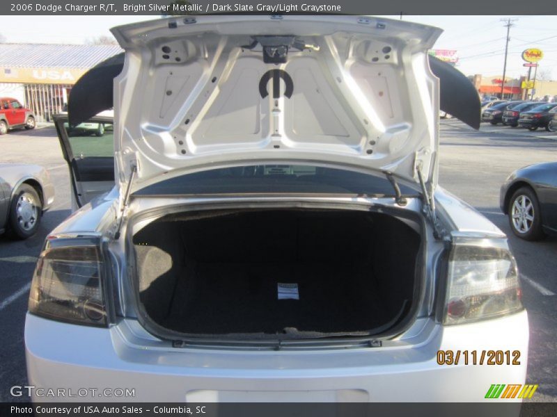 Bright Silver Metallic / Dark Slate Gray/Light Graystone 2006 Dodge Charger R/T