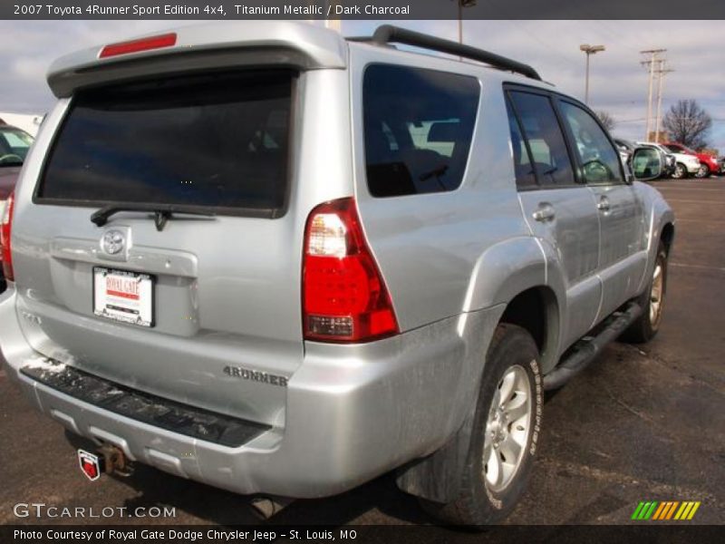 Titanium Metallic / Dark Charcoal 2007 Toyota 4Runner Sport Edition 4x4