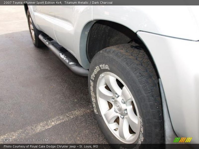 Titanium Metallic / Dark Charcoal 2007 Toyota 4Runner Sport Edition 4x4
