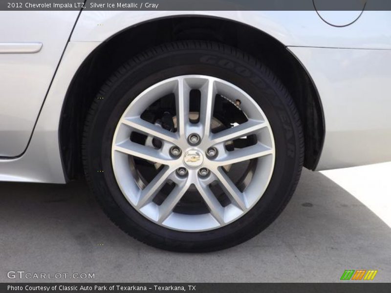 Silver Ice Metallic / Gray 2012 Chevrolet Impala LTZ