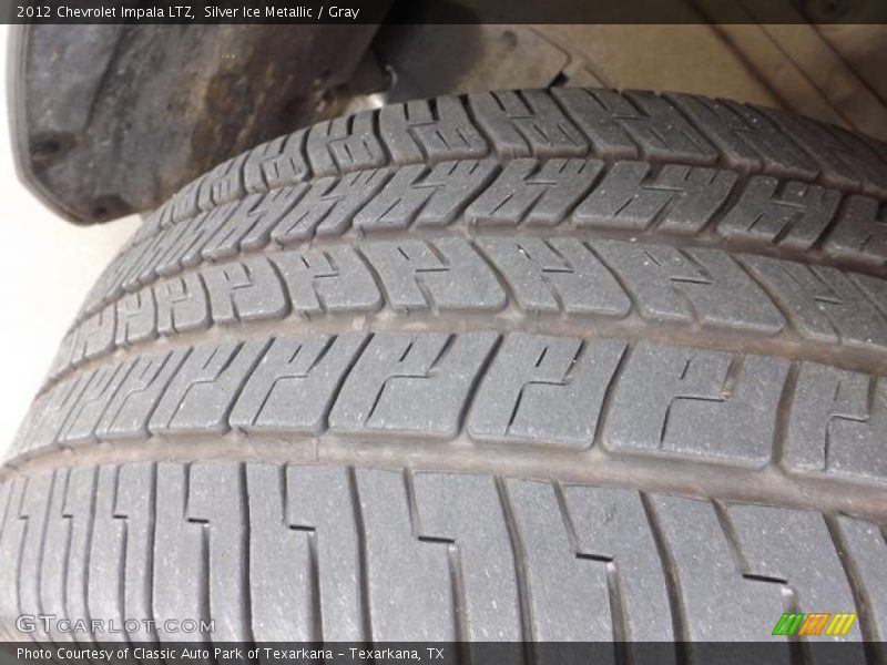 Silver Ice Metallic / Gray 2012 Chevrolet Impala LTZ