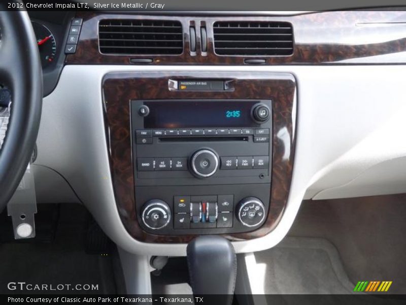 Silver Ice Metallic / Gray 2012 Chevrolet Impala LTZ