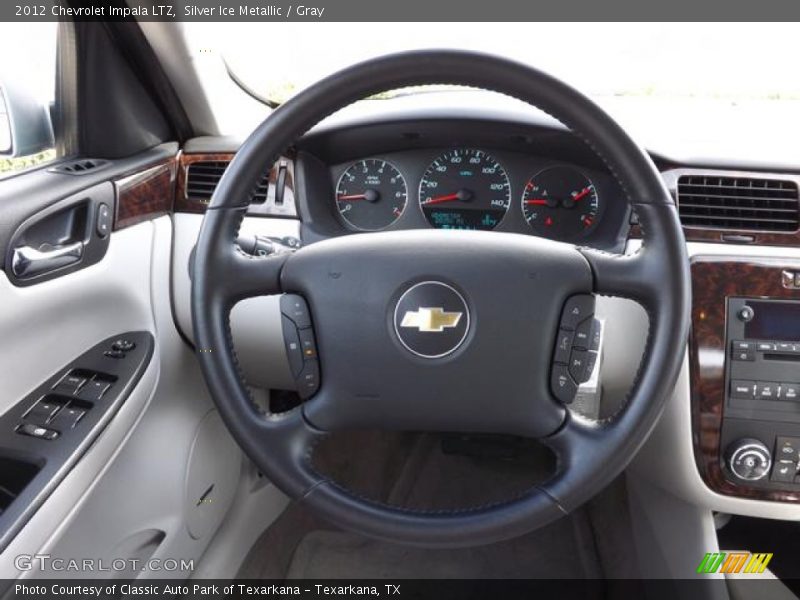 Silver Ice Metallic / Gray 2012 Chevrolet Impala LTZ